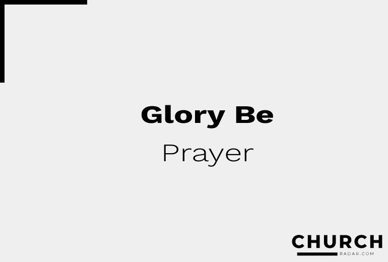 Glory Be prayer